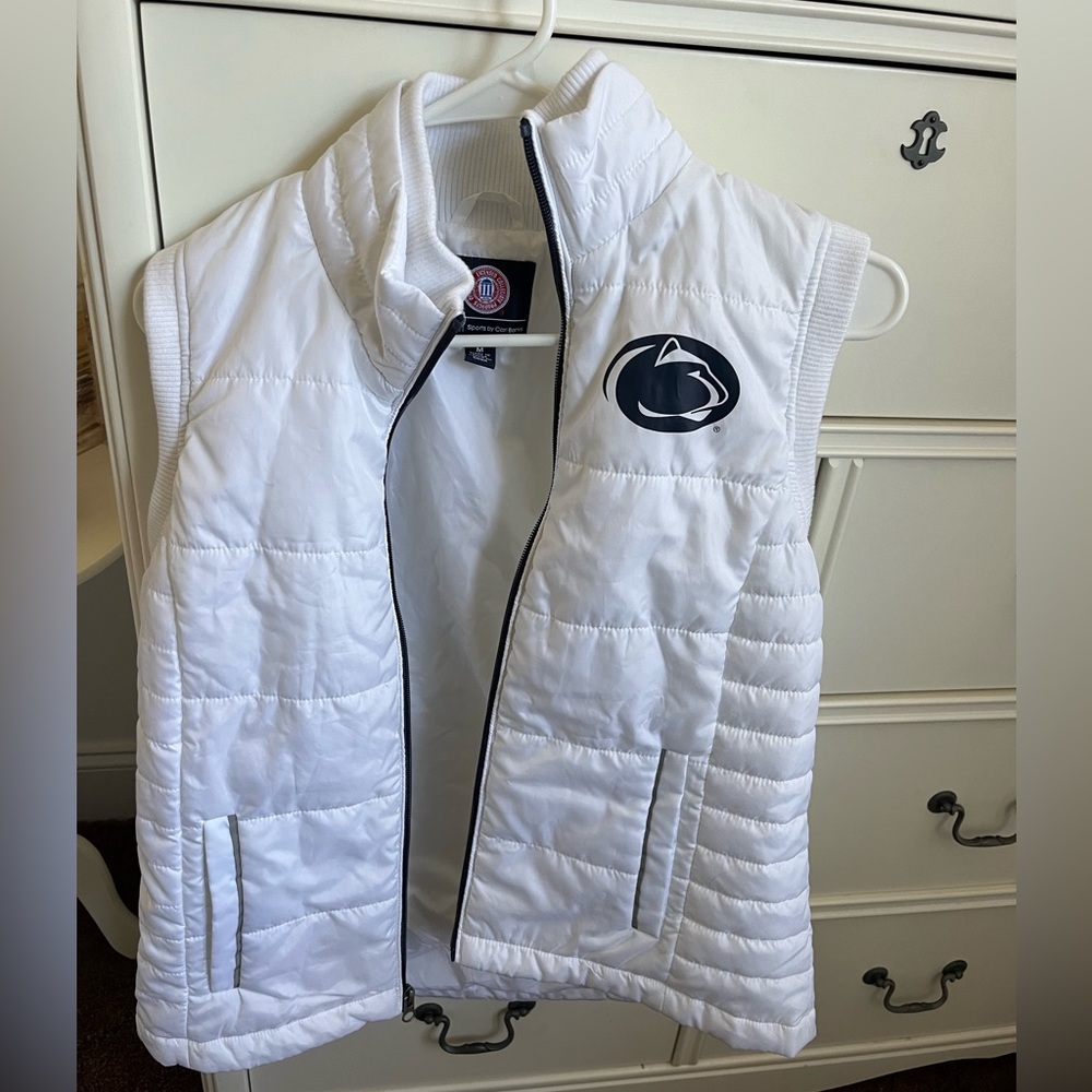 Penn state white vest